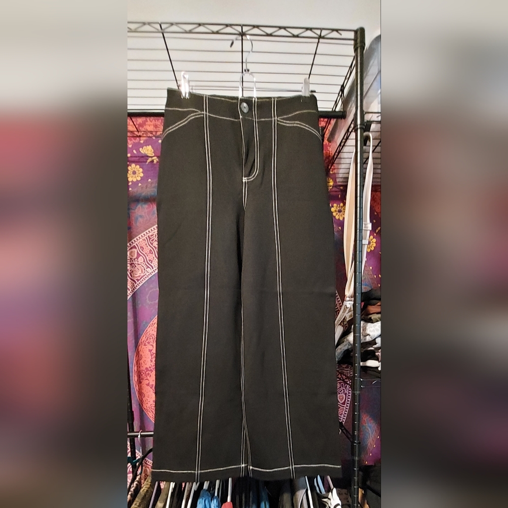 Rachel Zoe Black Wide Leg Pants